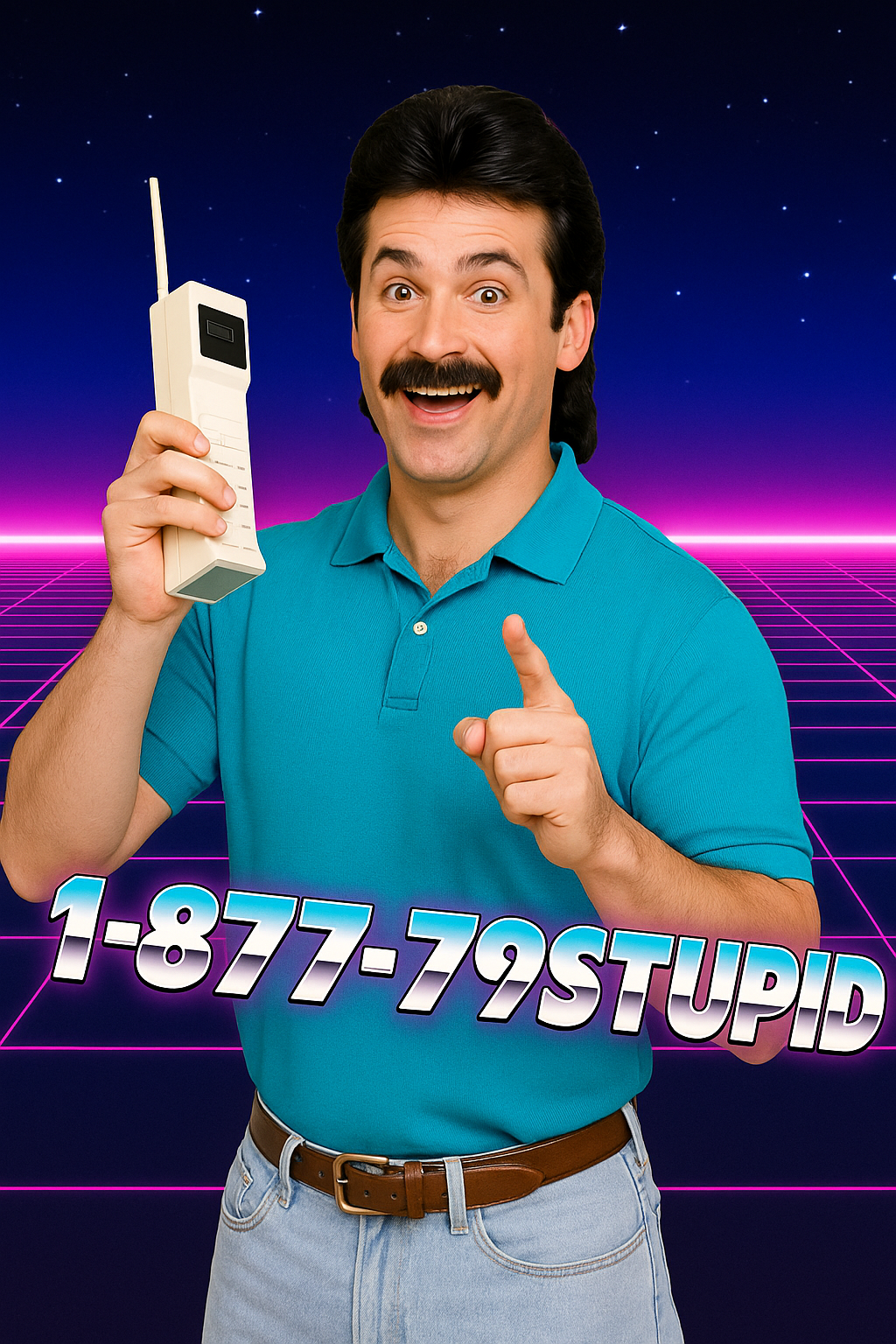 Call the studio — 1-877-79STUPID